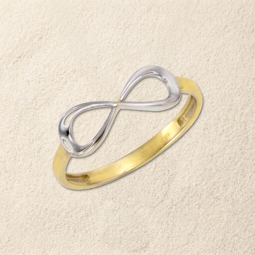 Ring 375 gold - ring,