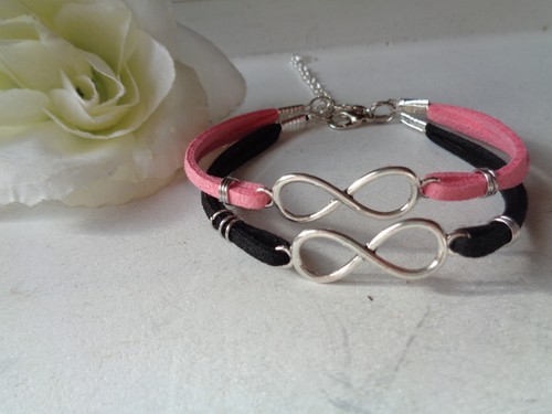Armbänder set schwarz - armbänder,
