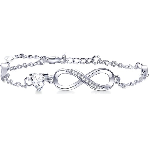 Silber armband damen - silber,
