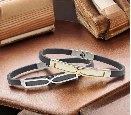 Herren edelstahl armband - edelstahl,