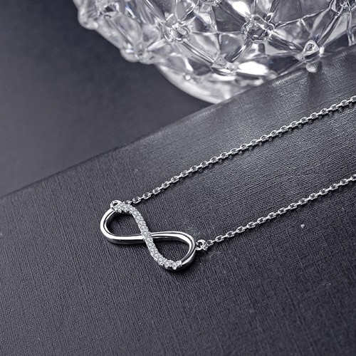 Infinity halskette silber - infinity,