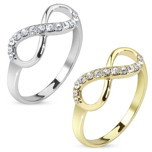 Damen ring infinity - infinity, zirkonia