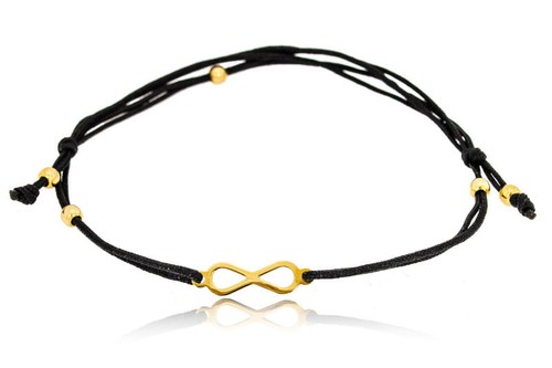 Goldene fußarmband mit - goldene,