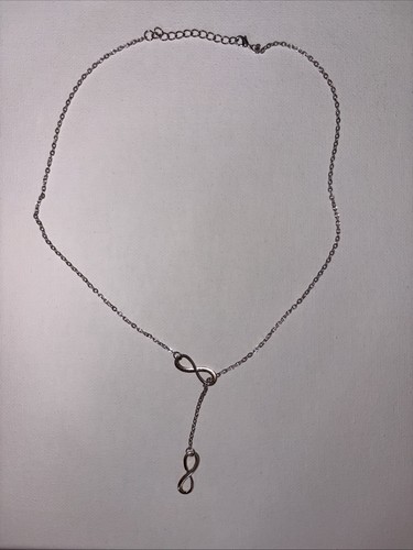 Halskette silber mit unendlich - halskette,