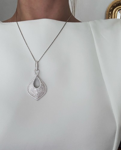 Infinity diamant anhänger aus - infinity,