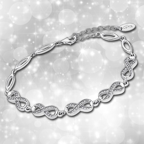 Lotus silver armband - silver,