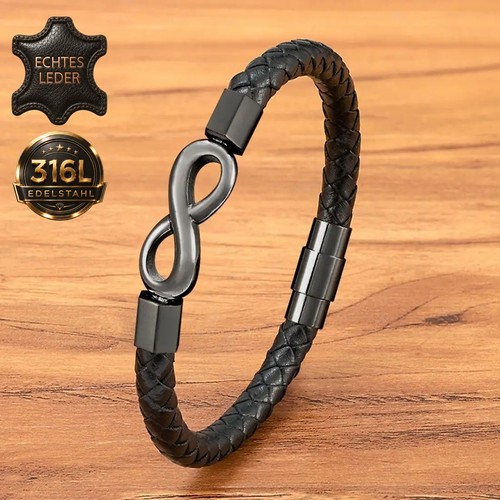 Leder armband herren - armband,