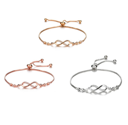 Armband unendlichkeit charm - unendlichkeit,